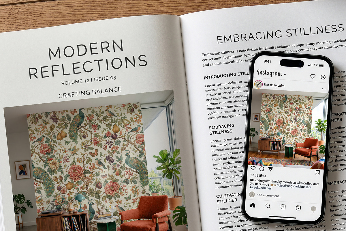 Modern Accent Wall Mockup PSD, a Household Mockup by 1001 mockups (Photo 5 of 9)