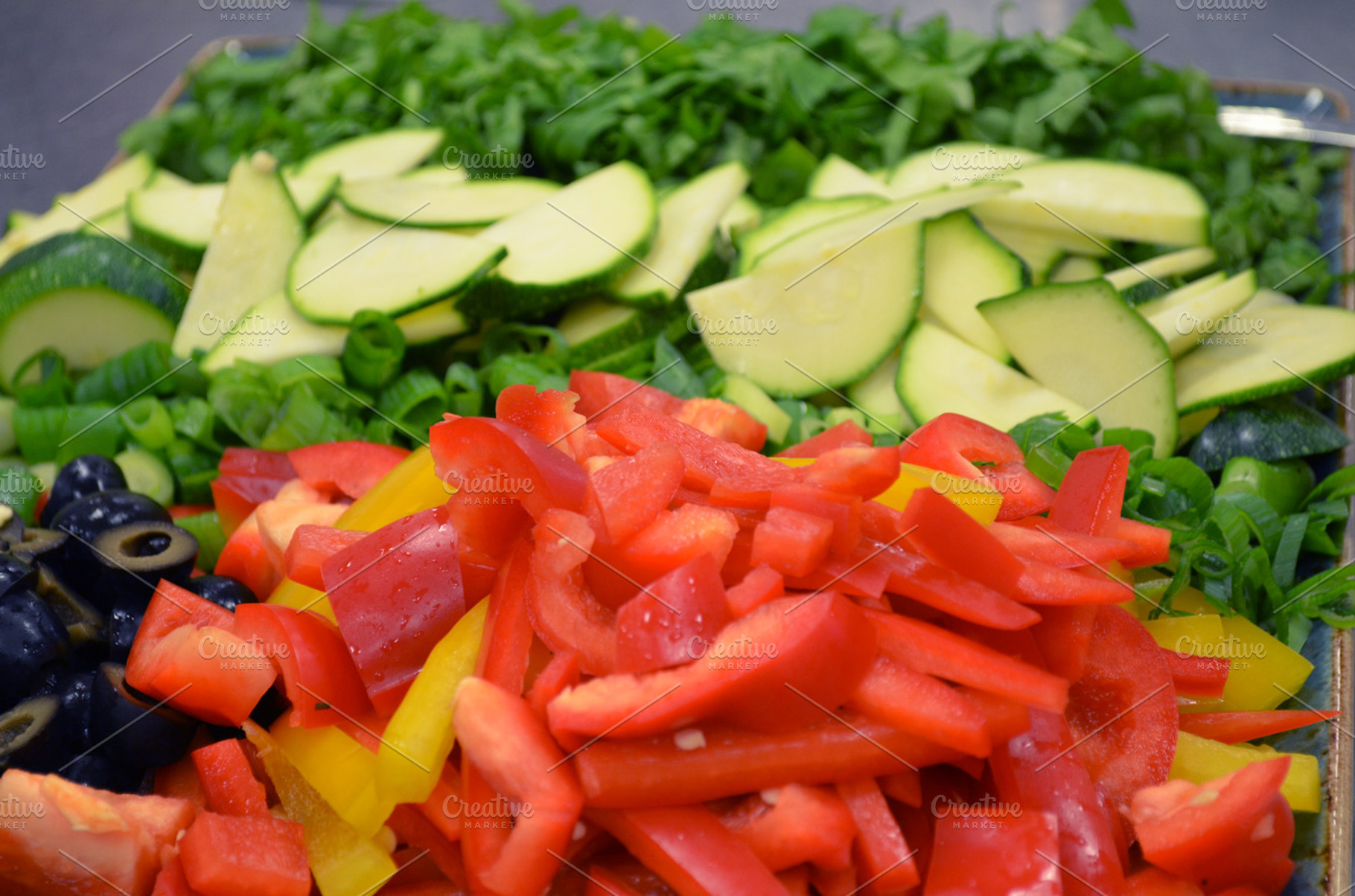 Chopped Raw Veggies, a Food & Drink Photo by PIXELBURGH