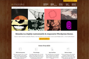 Mozaika Responsive WP Portfolio Tool