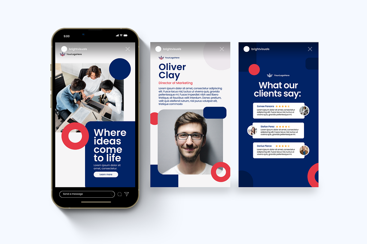 Canva Social Media Templates, a Social Media Template by Studio B | Canva Template (Photo 12 of 13)
