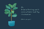 House Plants & Lava Lamps, a Texture Illustration by Katrina Junio (Thumbnail 3 of 8)