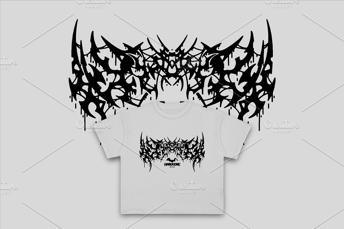 BRUTALISM PRINT FOR T-SHIRT / PART 3, an Object Graphic by BonkiStudio (Photo 6 of 7)