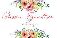 Classic Signature Font
