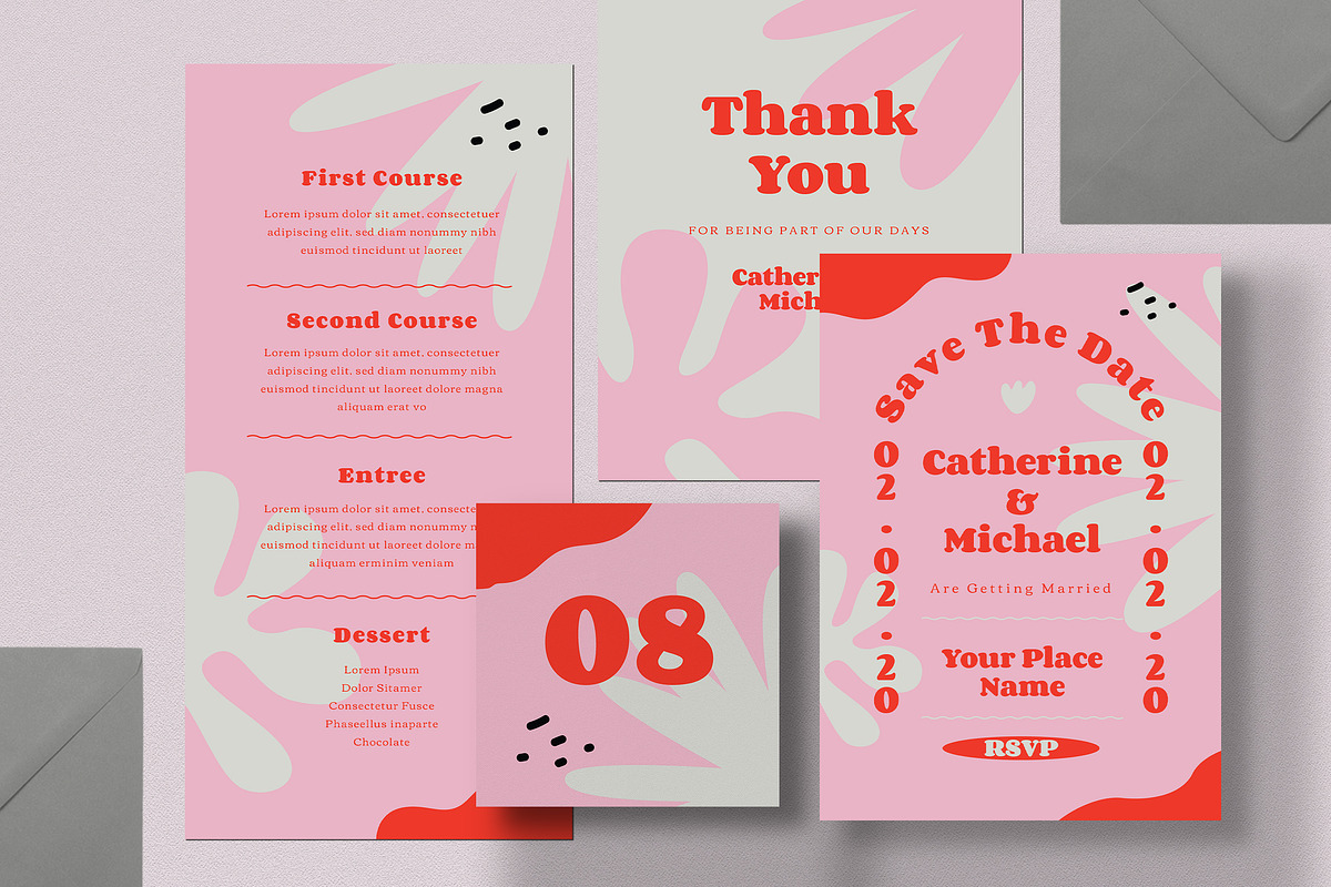 Tropical summer wedding invitation s, an Invitation Template by Guuver (Photo 2 of 3)