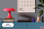 Interior & Frame Mockup A2 Poster, a Household Mockup by Bonumo (Thumbnail 4 of 10)