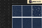 150 Procreate Rain Textures Brushes, a Brush Add-On by DrawingStoryShop (Thumbnail 4 of 6)