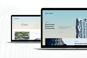 Architecture Responsive PSD & Sketch