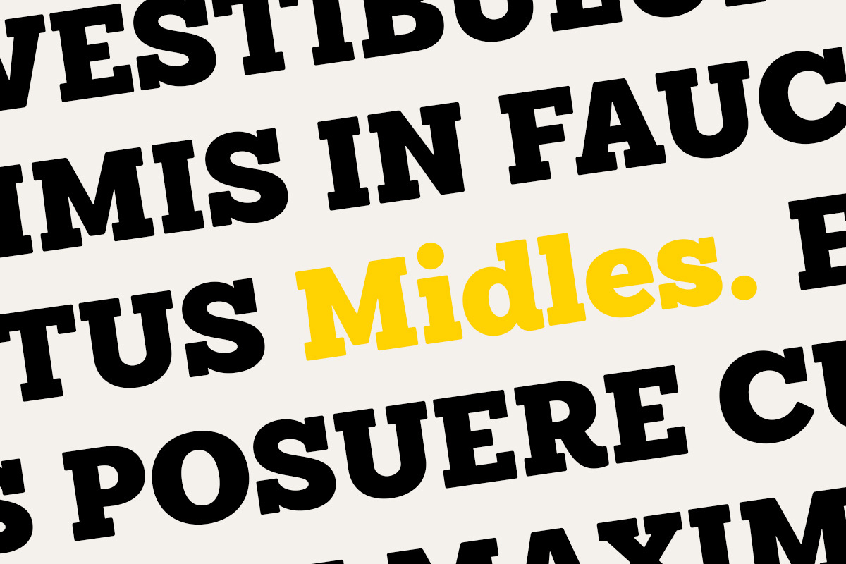 Midles Slab, a Slab Serif Font by Attract Studio (Photo 11 of 15)