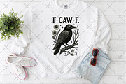 F-CAW-F Halloween Raven, an Illustration by Craft Nest (Thumbnail 4 of 5)