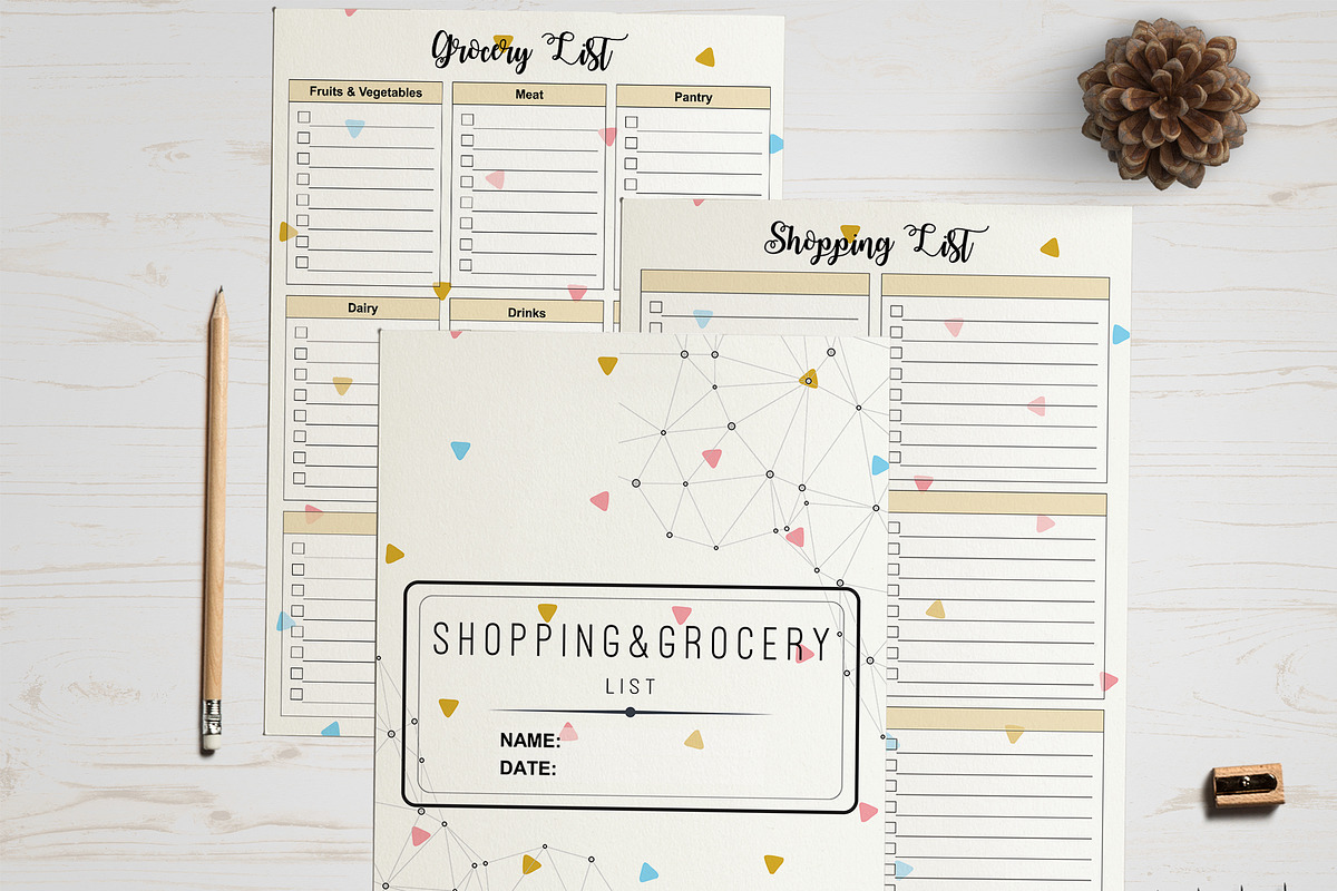 Grocery & Shopping List, a Graphic by Wow Designs (Photo 4 of 6)