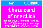 Typewriter font, a Sans Serif Font by weknow (Thumbnail 2 of 8)