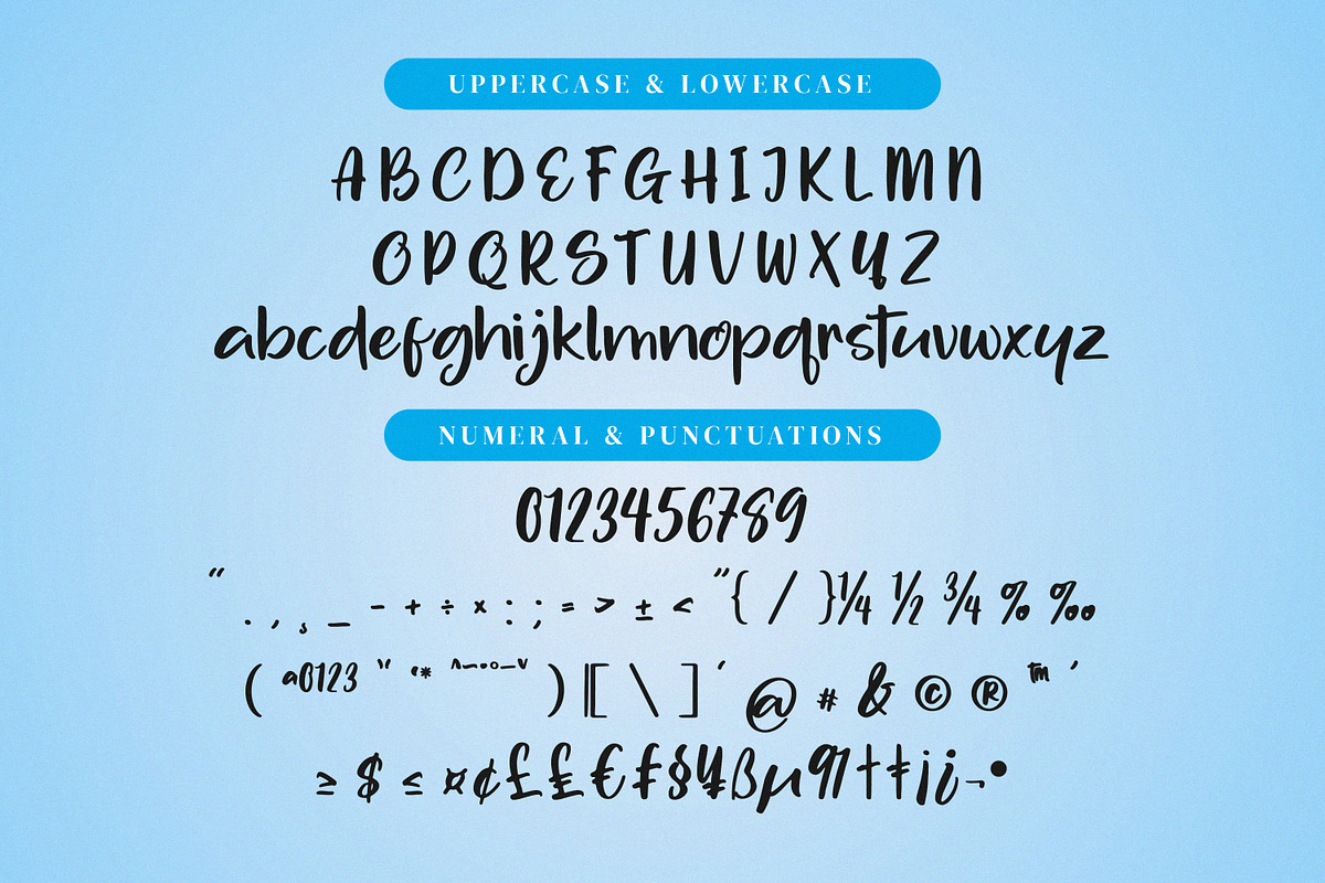 Sunshine, a Handwritten Font by Goresan Studio (Photo 10 of 15)