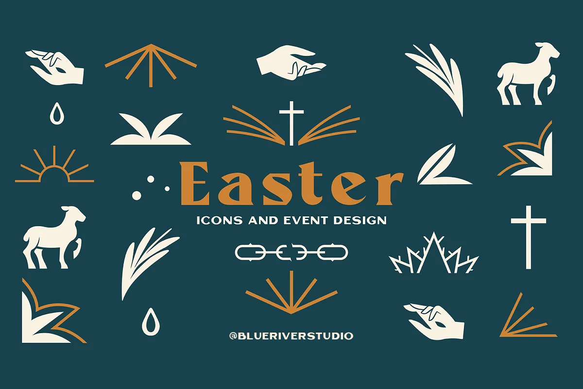 Easter Church Event Design — BUY NOW! | Creative Market