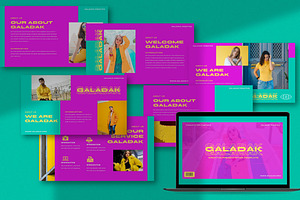 Galadak Creative Powerpoint Template