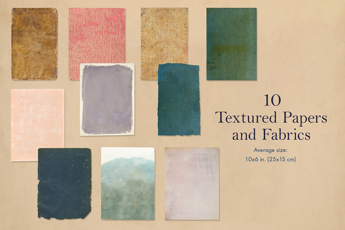 100 Vintage Decorative Papers, an Object Graphic by The Object Atlas (Photo 9 of 9)