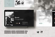 Brand Proposal Template, a Presentation Template by White Graphic (Thumbnail 1 of 7)