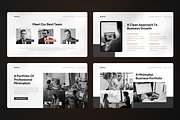 Clean Minimal Business Google Slide, a Presentation Template by SquidPixey (Thumbnail 3 of 7)