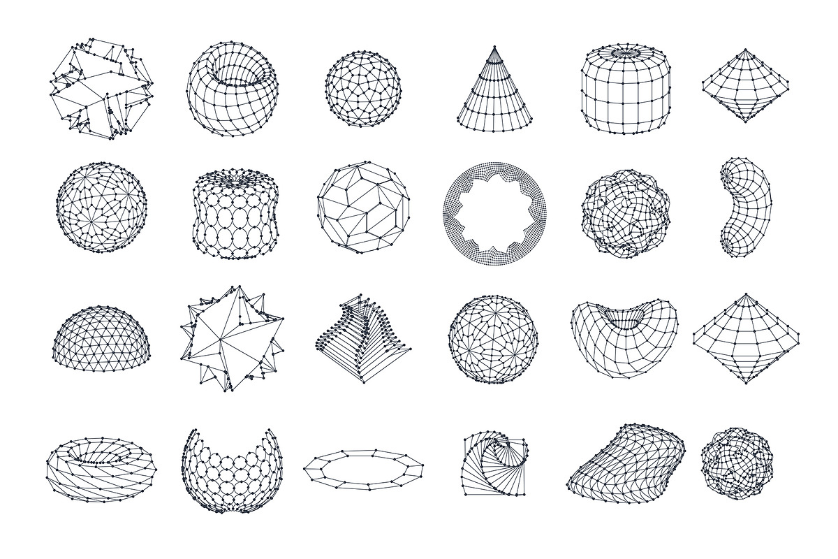 Cosmo - Vector geometric shapes, an Object Graphic by RDShop (Photo 7 of 8)