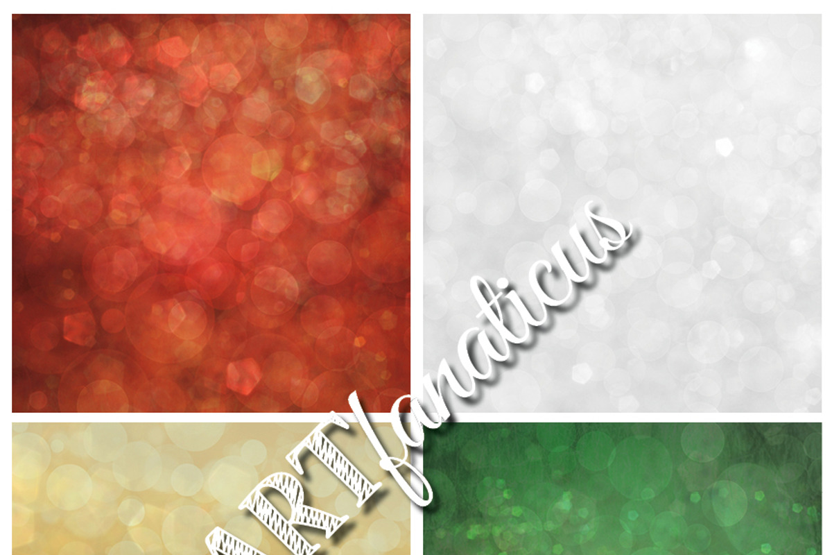 CHRISTMAS BOKEH, a Texture Graphic by Artfanaticus (Photo 2 of 4)