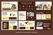 Brown Yellow Education Training, a Presentation Template by Sixtemp (Thumbnail 3 of 3)