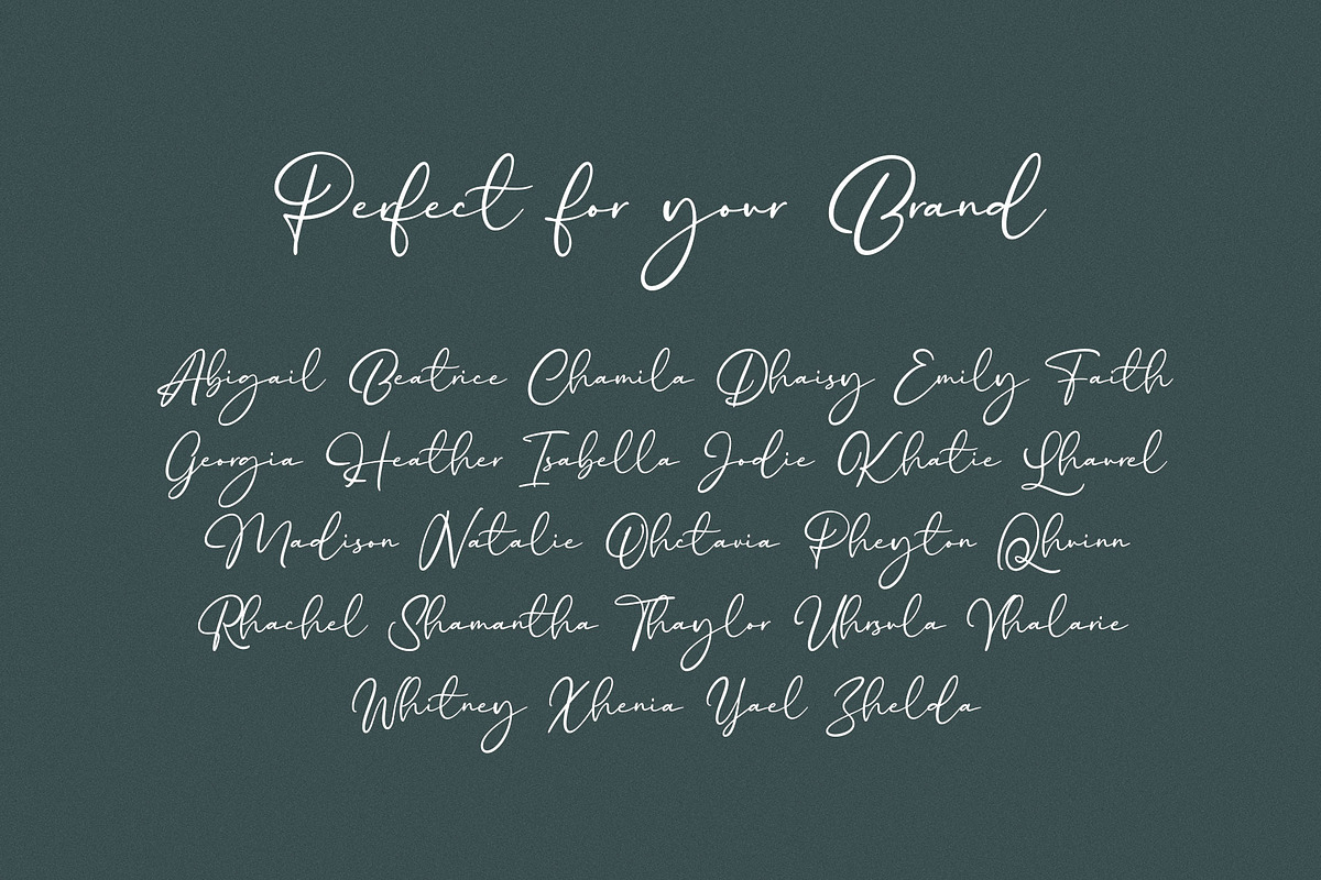 Muselint Modern Handwritten Font, a Script Font by RantautypeStudio (Photo 13 of 18)