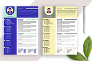 Modern Resume Template, a Resume Template by Annudesign (Thumbnail 1 of 5)