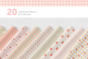 Little Strawberry Picnic Patterns, a Graphic by Svitlana Kharchuk (Thumbnail 2 of 13)