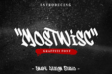 Mostwisc - Graffiti Font