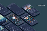 Namaste - Meditation Mobile App Sket, an UI Kit Template by uicube (Thumbnail 4 of 5)