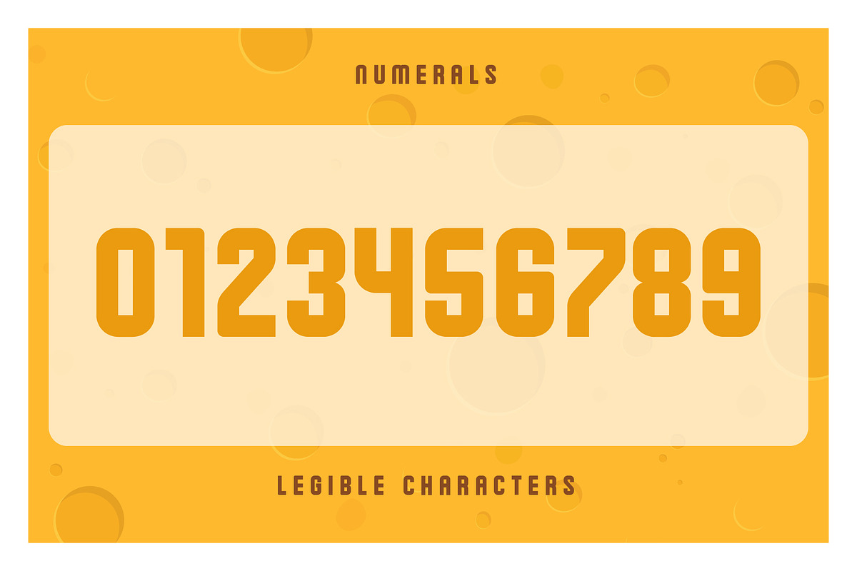 Cheddar Display Font, a Sans Serif Font by alpercakici (Photo 2 of 12)