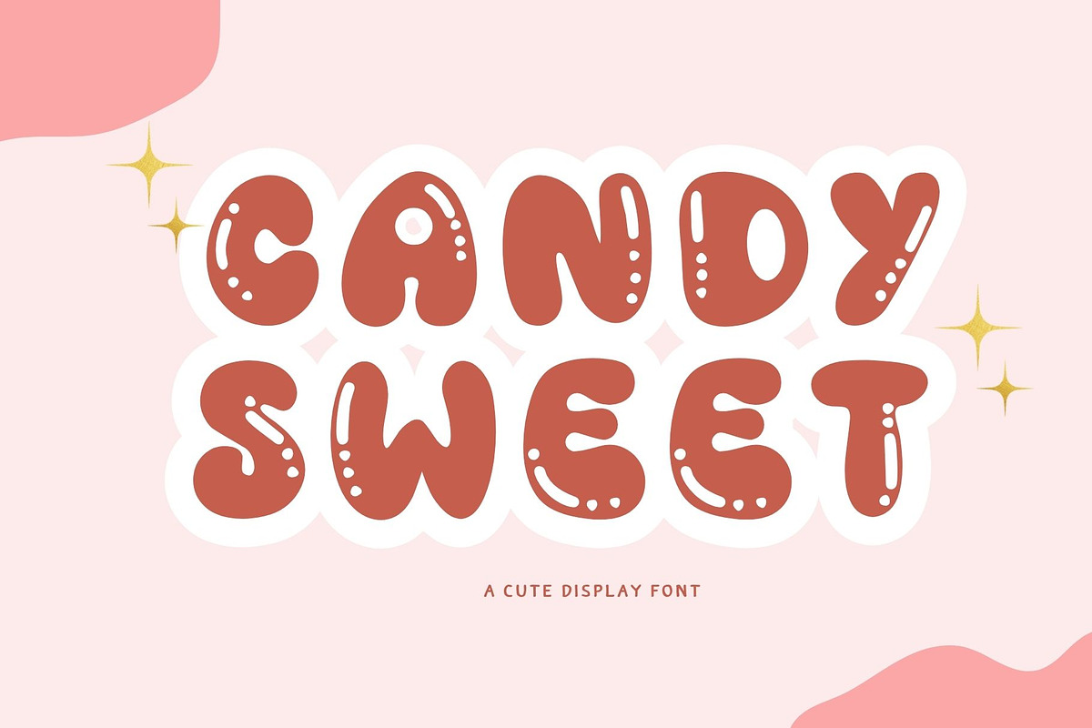 Candy sweet font, a Handwritten Font by JJuta (Photo 1 of 6)
