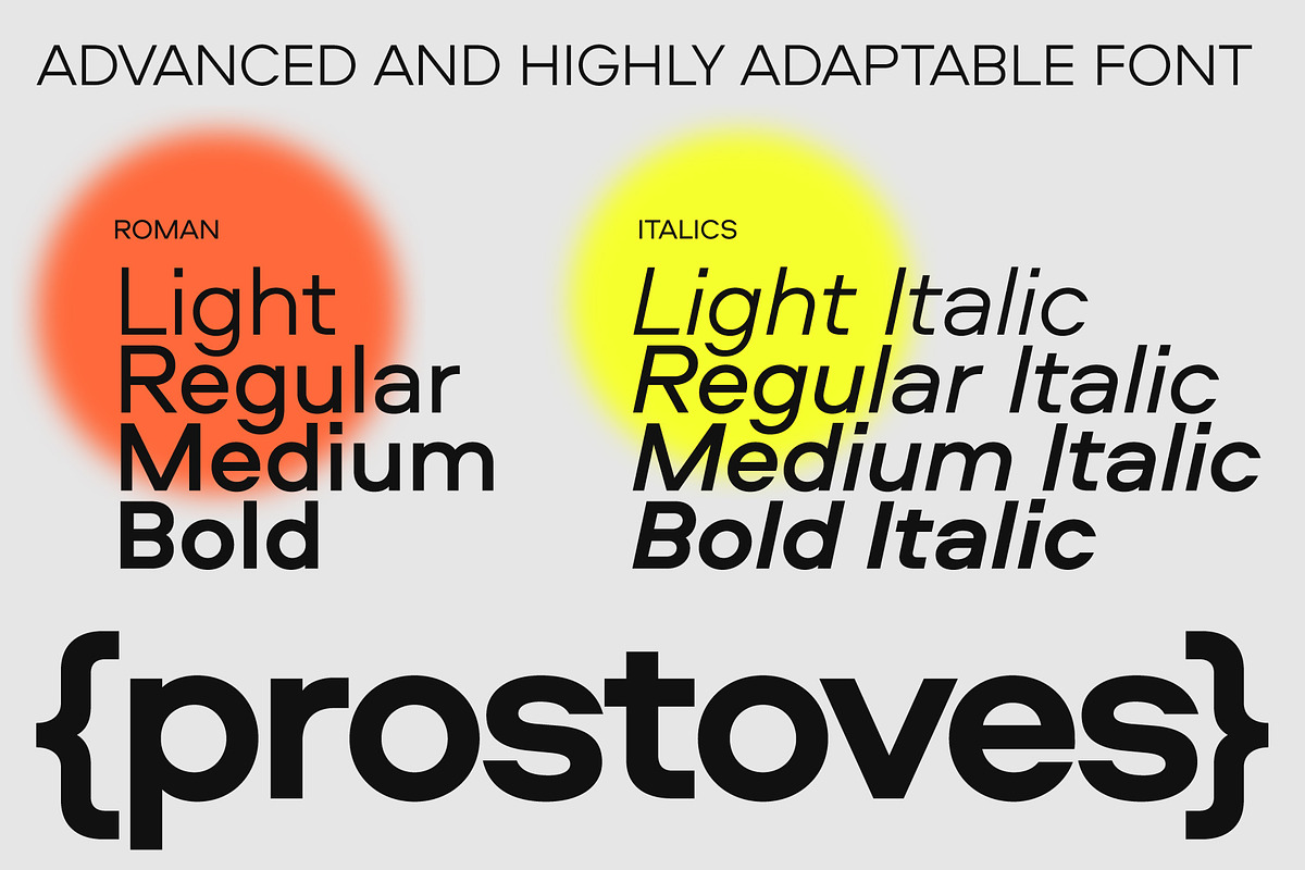 Prostoves - Geometric Neo-Grotesque, a Sans Serif Font by Concepta Digital (Photo 8 of 12)