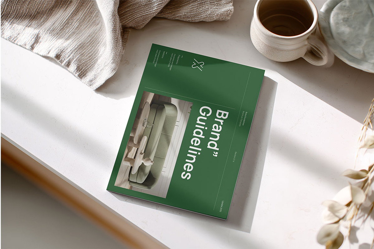 X Brand Guidelines Template, a Presentation Template by yanindesign (Photo 4 of 6)