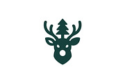 Deer Head Logo Collection, a Branding & Logo Template by Vectorium Studio (Thumbnail 20 of 25)