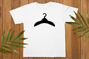 Hanger for Clothes Silhouette SVG, an Object Illustration by newminddesign (Thumbnail 8 of 10)