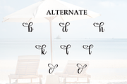 Alive Umbrela | Script Font, a Handwritten Font by Scratchones (Thumbnail 8 of 9)