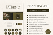 Canva Modern Branding Kit Template, a Branding & Logo Template by Branding Babe Co. (Thumbnail 2 of 9)