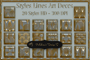 Styles Lines Art Dcos