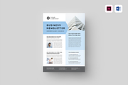 Business Newsletter, a Magazine Template by Leaflove (Thumbnail 1 of 5)