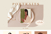 Flower Lover Abstract Women Portrait, a Work Illustration by NassyArt (Thumbnail 2 of 10)