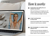 Wellness Coach Showit template, a Websites & App Template by Superhero Design Co. (Thumbnail 4 of 6)