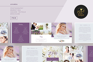 AVANDA Photography Square Brochure