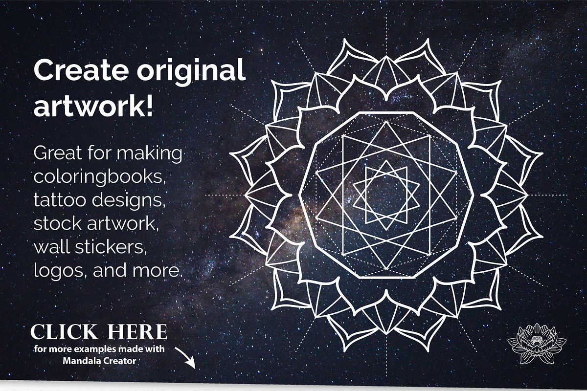 Sacred Geometry Mandala Creator, a Plug-in Add-On by Drifter Studio (Photo 4 of 7)