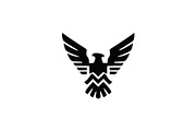 Black Eagle Heraldic Logo Vector, a Branding & Logo Template by Vectorium Studio (Thumbnail 2 of 2)