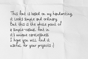 Okay-Dokay Handwriting Font