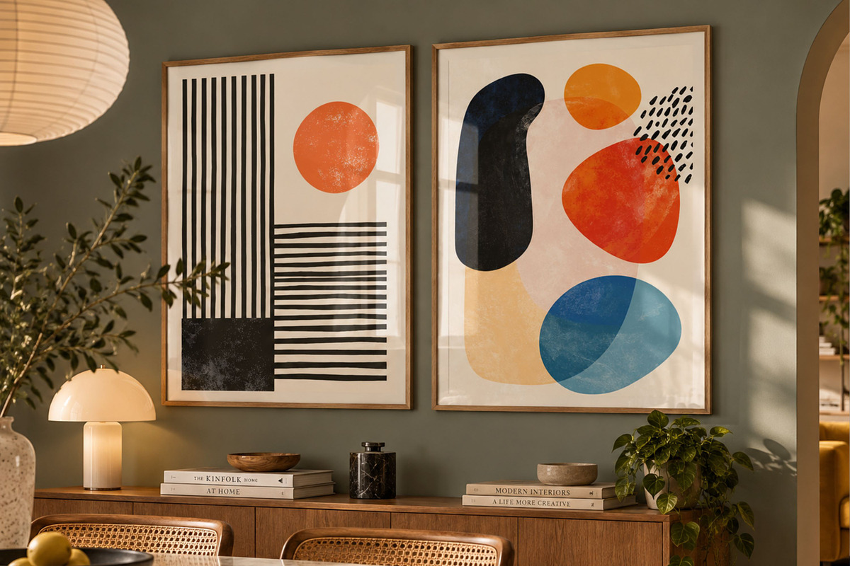 100+ Abstract Wall Art Prints, a Decorative Illustration by Selenique Studio (Photo 6 of 13)