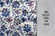 Batik Floral Summer Patterns, a Pattern Graphic by ASTUDIO (Thumbnail 2 of 8)