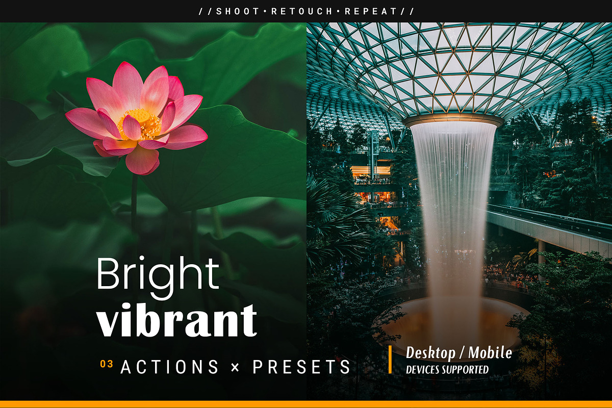 Bright Vibrant - Actions and presets, a Preset Add-On by Hydrozi Presets (Photo 1 of 9)