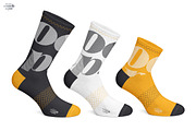 Cycling Socks 3 Types Mockup, an Apparel Mockup by Denny's Mock-ups (Thumbnail 5 of 6)