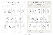 Doodle Cats Full Tarot Deck, an Illustration by Anastasiya Klempach (Thumbnail 8 of 13)